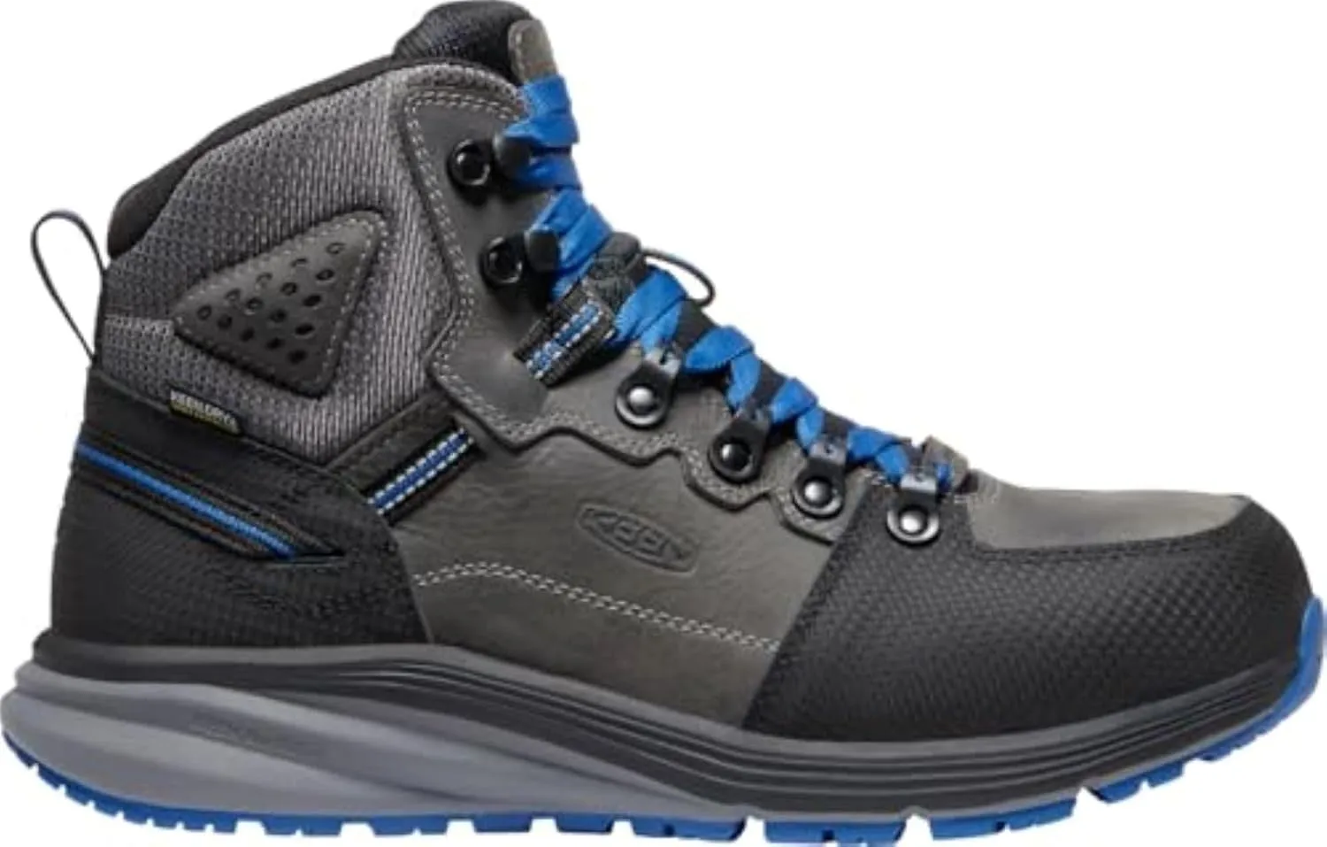 KEEN Utility Men's Red Hook Mid Height Composite Toe Waterproof Warehouse Work Boot