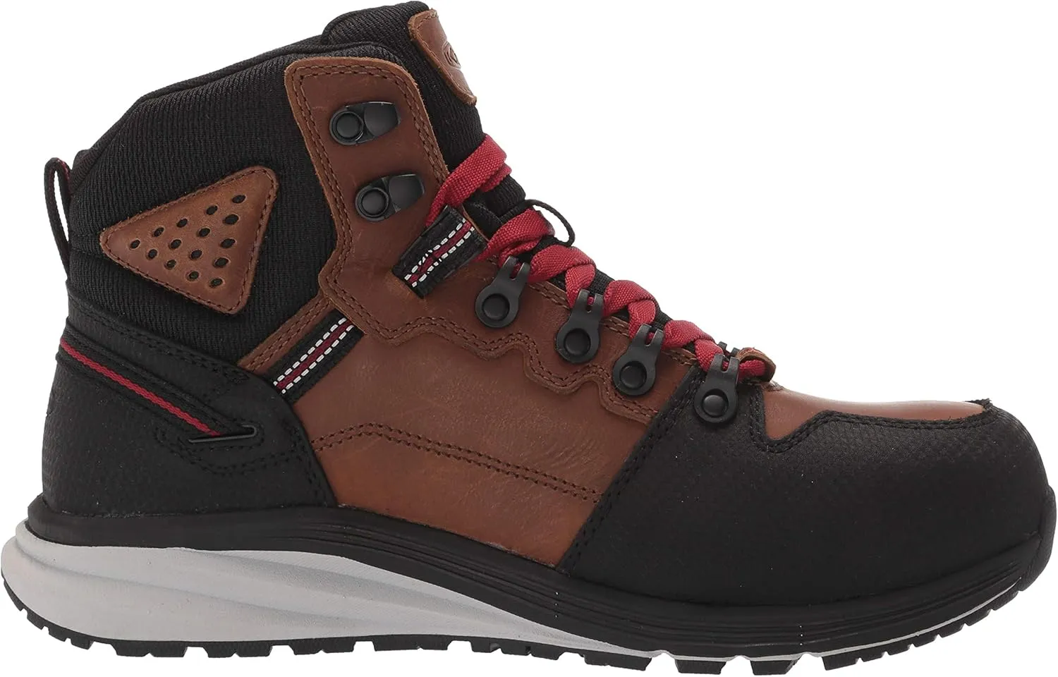 KEEN Utility Men's Red Hook Mid Height Composite Toe Waterproof Warehouse Work Boot