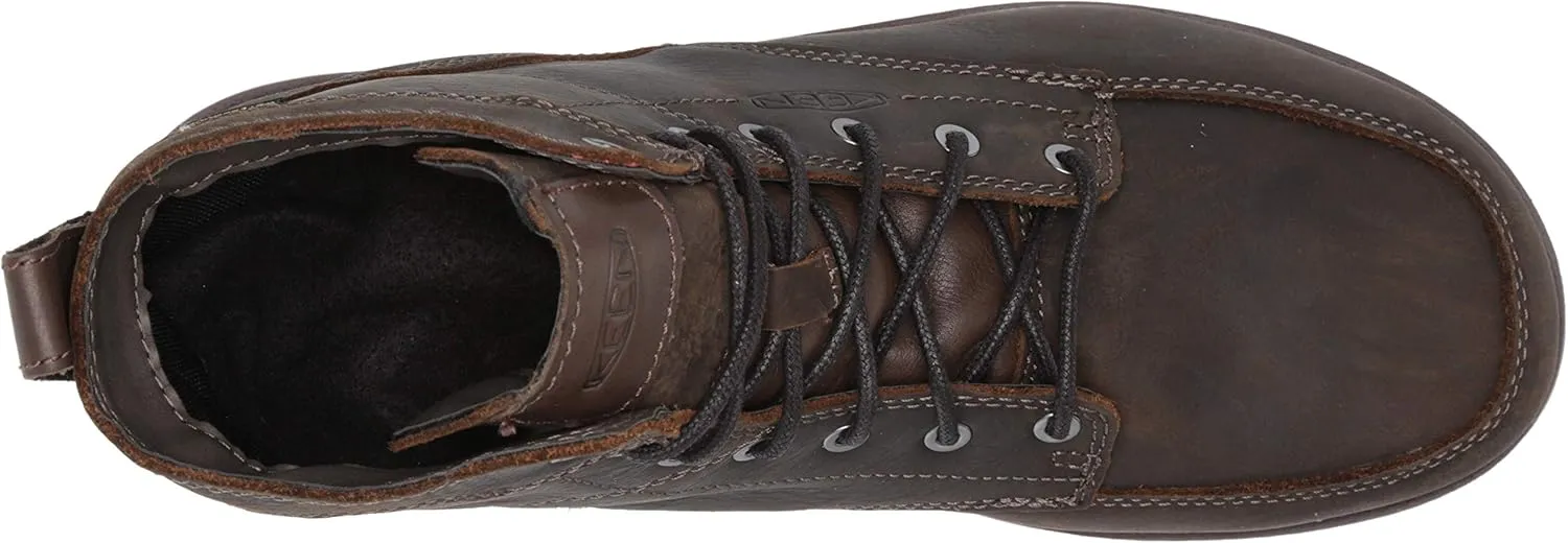 KEEN Utility Men's San Jose 6" Alloy Toe Waterproof Wedge Work Boots