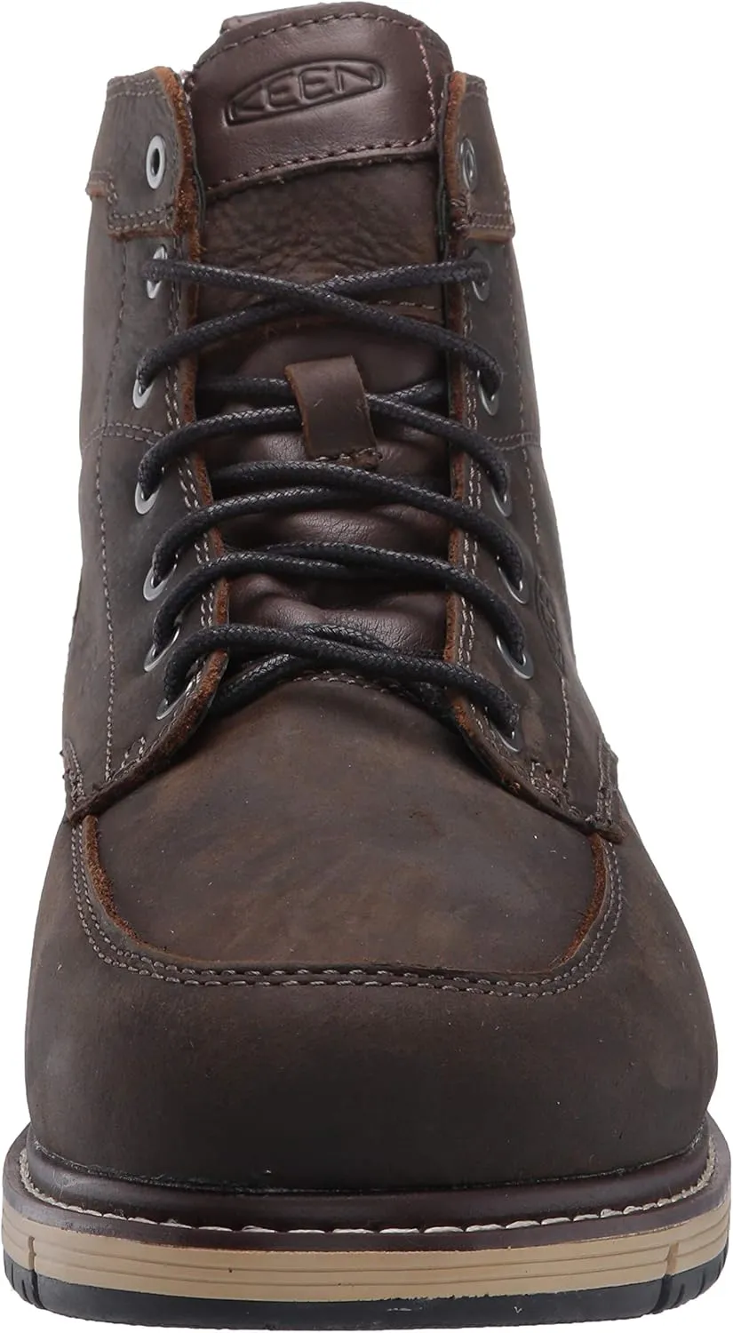 KEEN Utility Men's San Jose 6" Alloy Toe Waterproof Wedge Work Boots