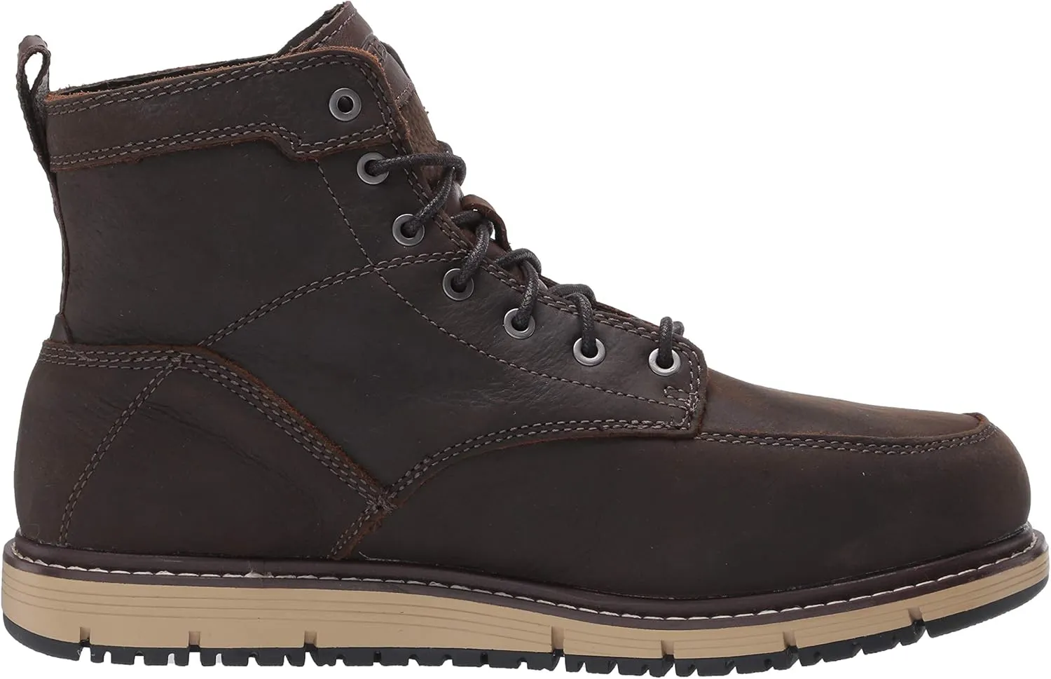 KEEN Utility Men's San Jose 6" Alloy Toe Waterproof Wedge Work Boots