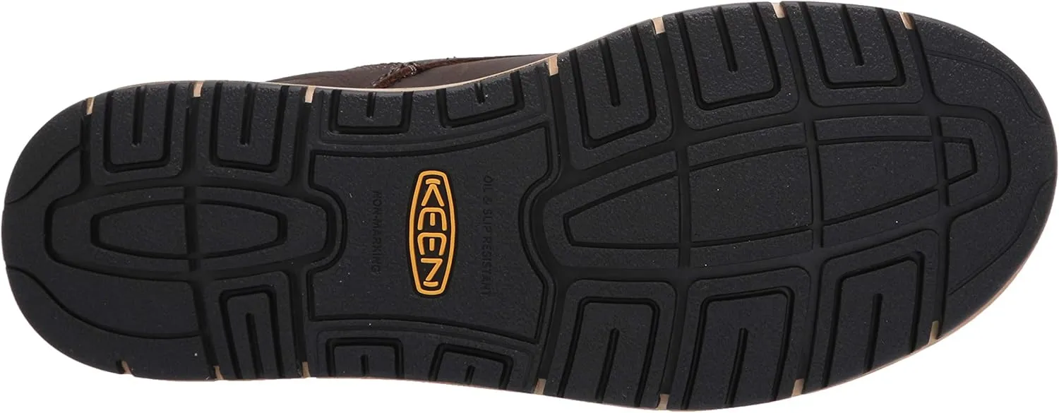 KEEN Utility Men's San Jose 6" Alloy Toe Waterproof Wedge Work Boots