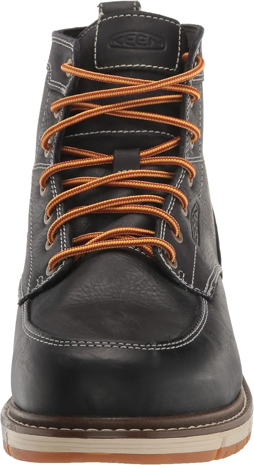 KEEN Utility Men's San Jose 6" Alloy Toe Waterproof Wedge Work Boots