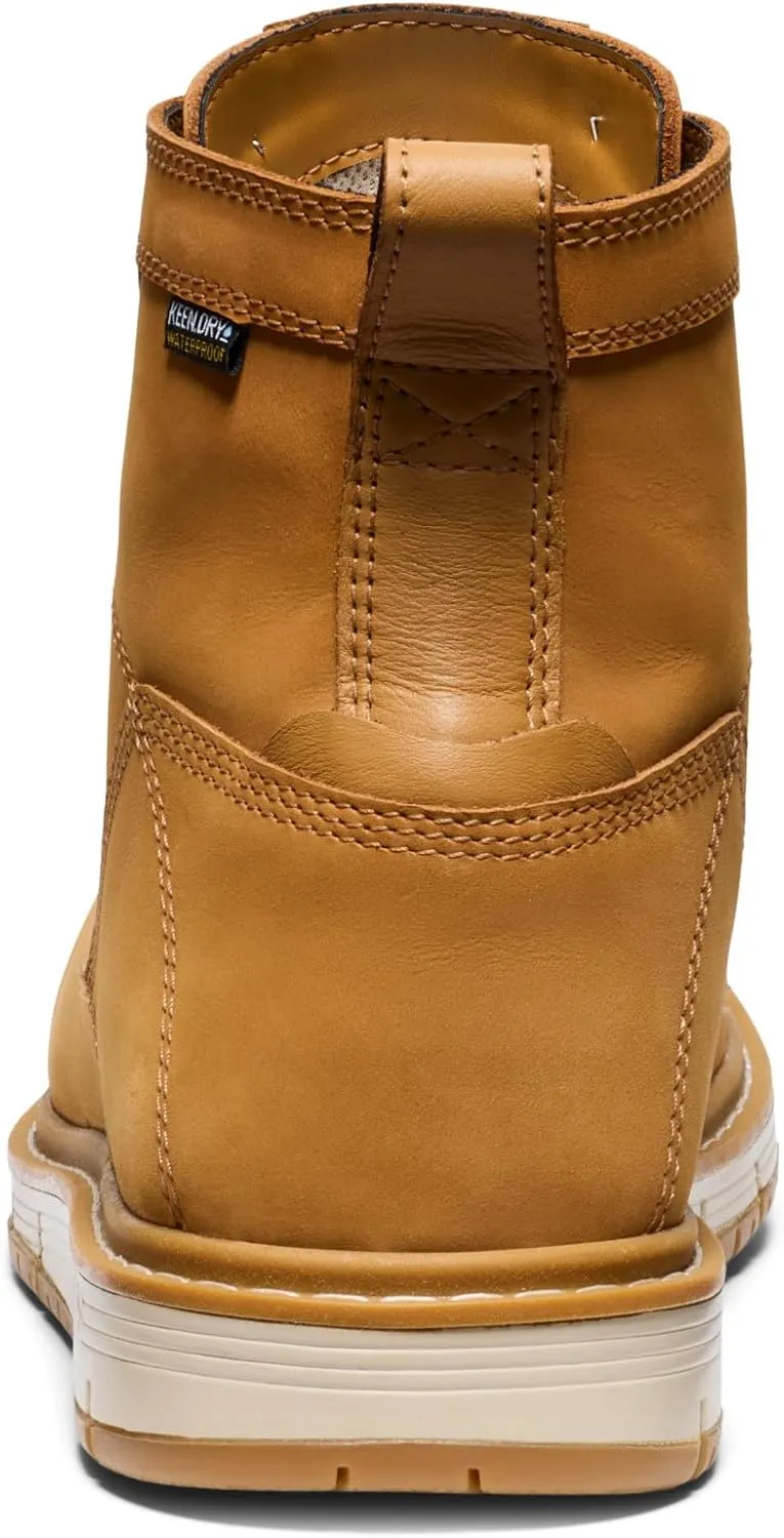 KEEN Utility Men's San Jose 6" Alloy Toe WaterproofWedge Work Boot