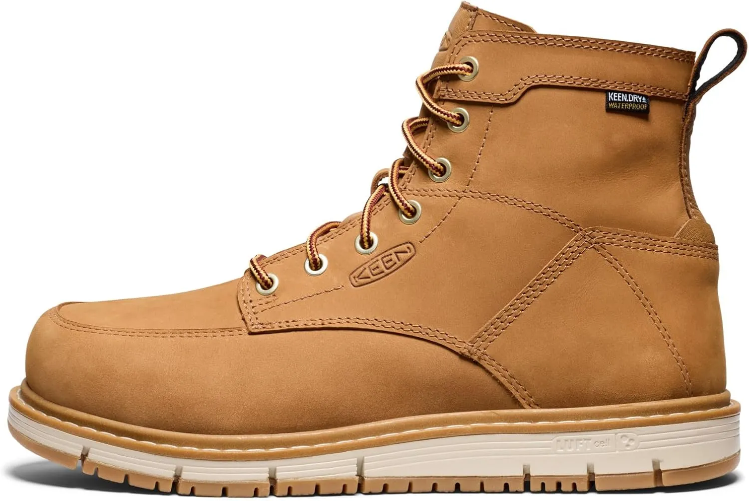 KEEN Utility Men's San Jose 6" Alloy Toe WaterproofWedge Work Boot