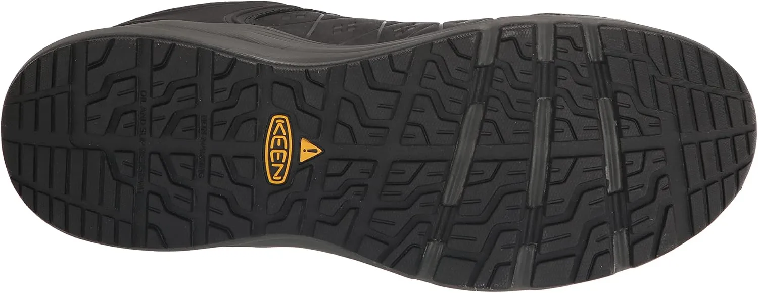 KEEN Utility Men's Vista Energy  Low Composite Toe ESD Leather Industrial Work Shoe