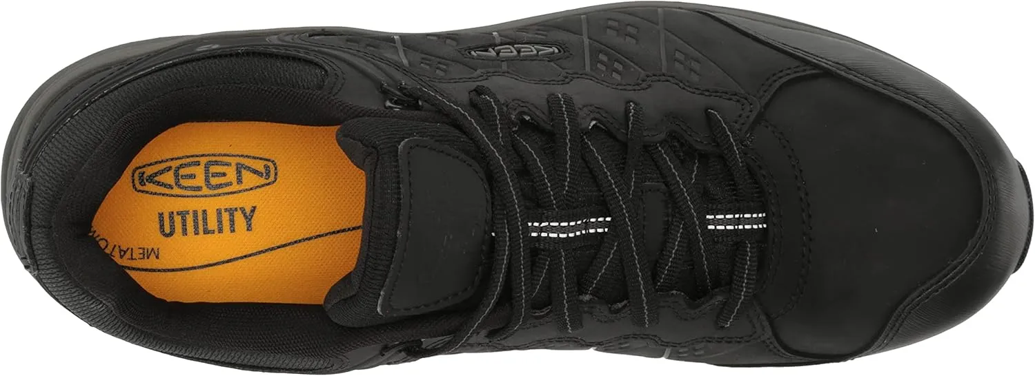 KEEN Utility Men's Vista Energy  Low Composite Toe ESD Leather Industrial Work Shoe