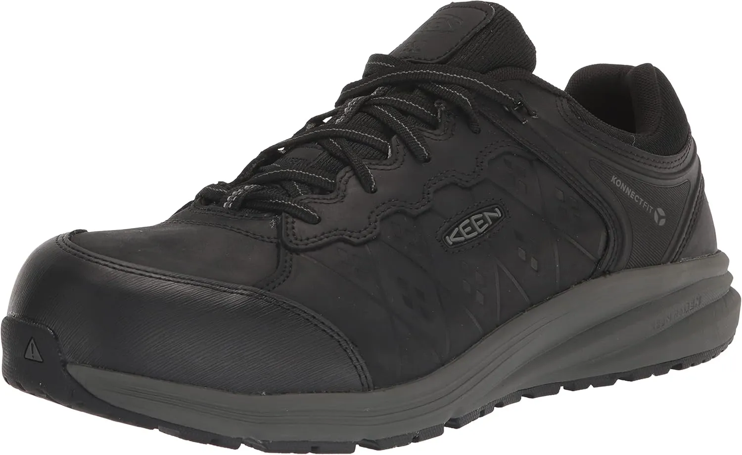KEEN Utility Men's Vista Energy  Low Composite Toe ESD Leather Industrial Work Shoe