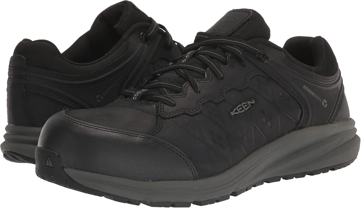 KEEN Utility Men's Vista Energy  Low Composite Toe ESD Leather Industrial Work Shoe