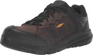 KEEN Utility Men's Vista Energy  Low Composite Toe ESD Leather Industrial Work Shoe