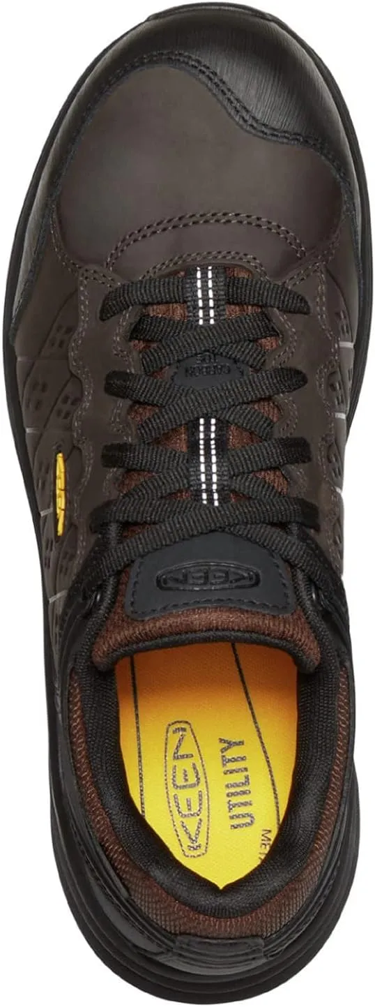 KEEN Utility Men's Vista Energy  Low Composite Toe Waterproof Leather Industrial Work Shoe
