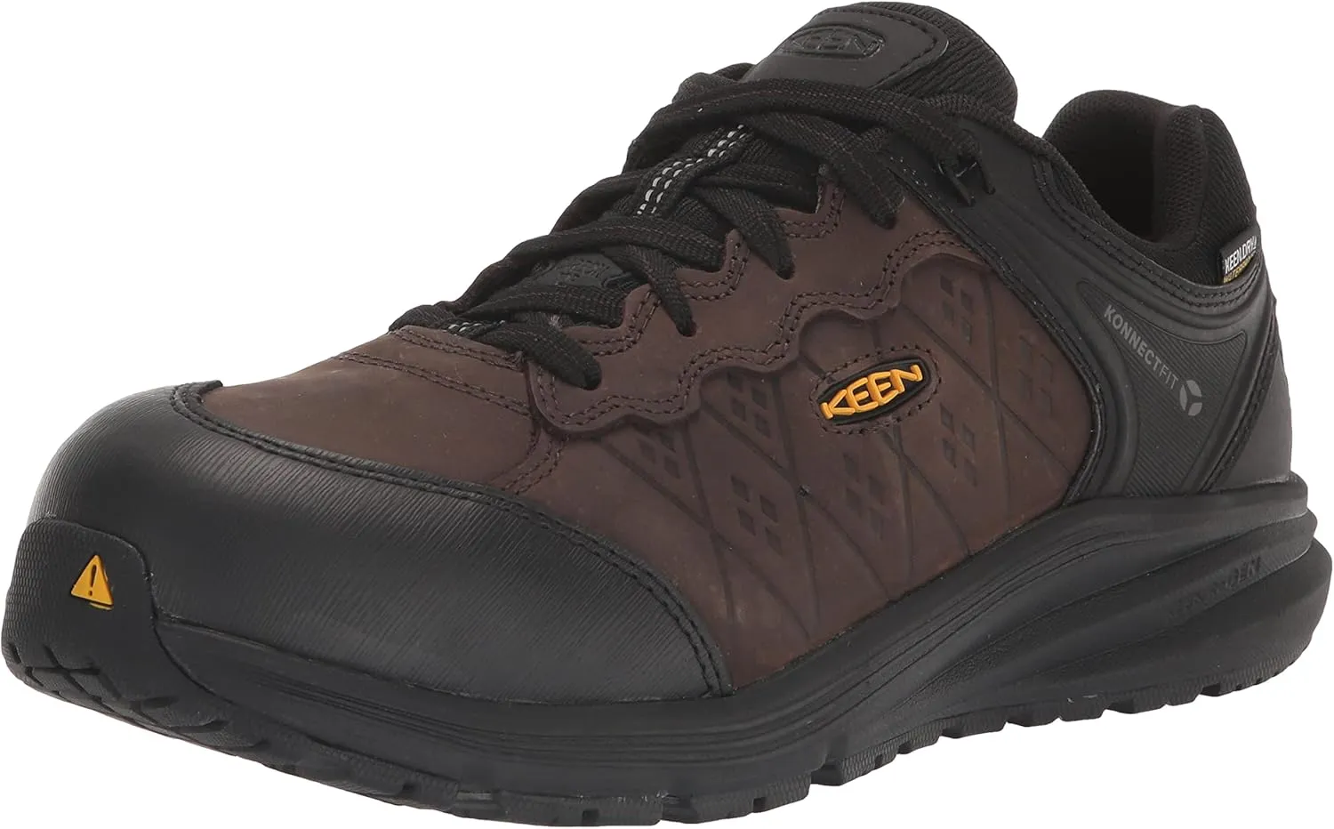 KEEN Utility Men's Vista Energy  Low Composite Toe Waterproof Leather Industrial Work Shoe