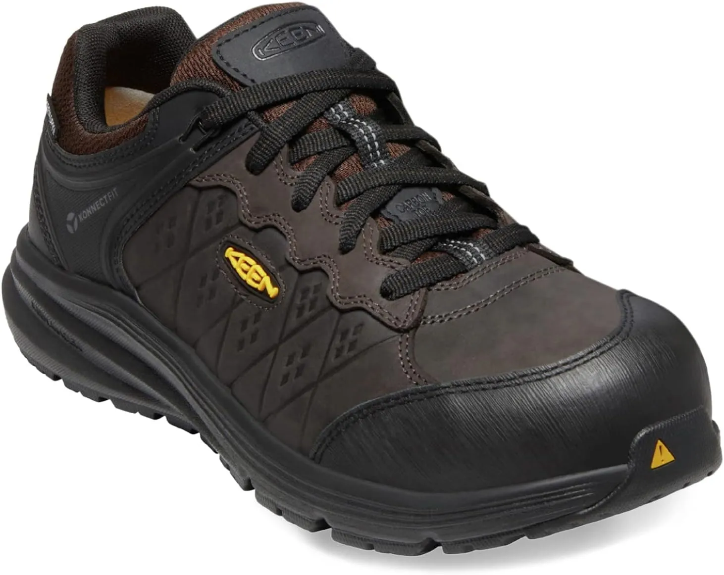 KEEN Utility Men's Vista Energy  Low Composite Toe Waterproof Leather Industrial Work Shoe