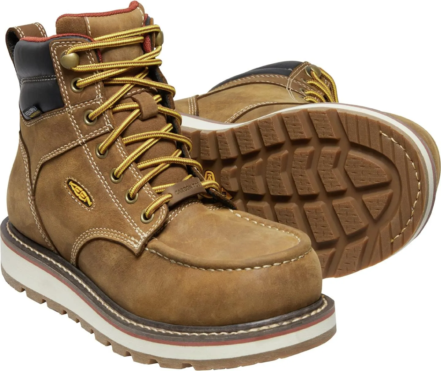 KEEN Utility Women's Cincinnati 6" Composite Toe Waterproof Wedge Work Boot