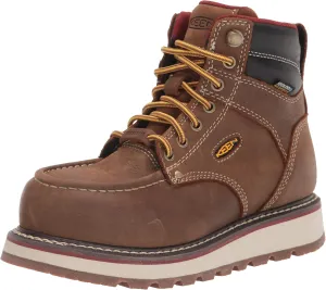 KEEN Utility Women's Cincinnati 6" Composite Toe Waterproof Wedge Work Boot
