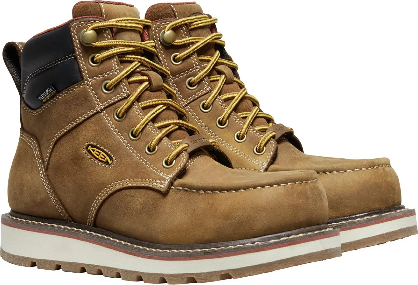 KEEN Utility Women's Cincinnati 6" Composite Toe Waterproof Wedge Work Boot