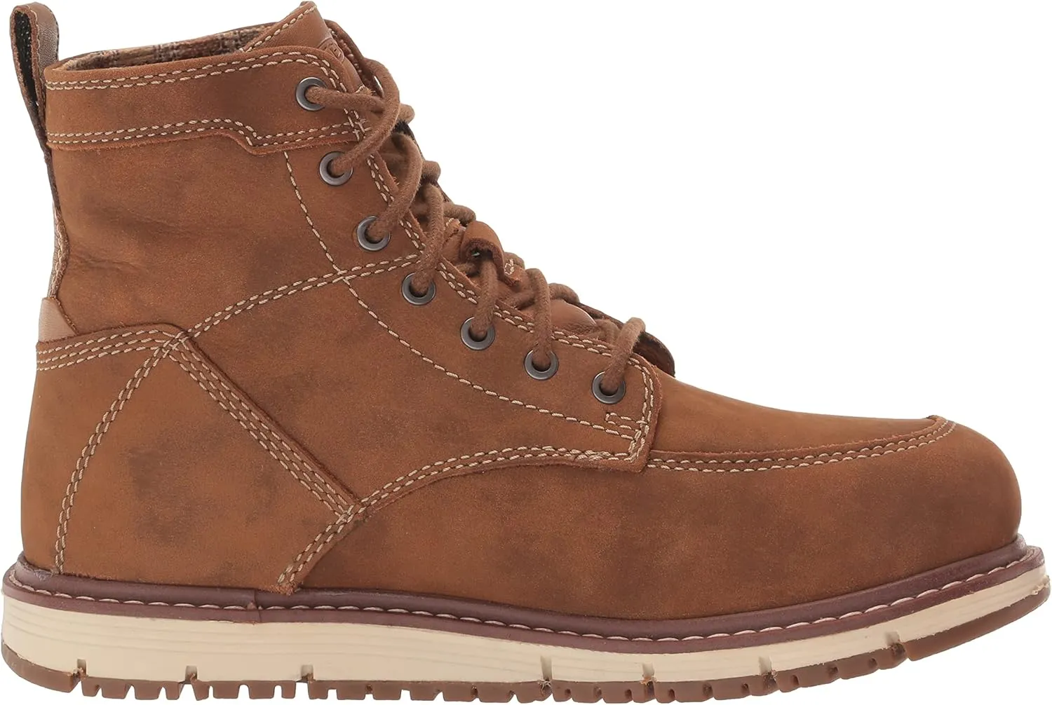 KEEN Utility Women's San Jose 6" Alloy Toe Waterproof Wedge Work Boot