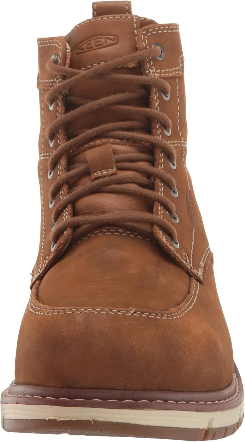 KEEN Utility Women's San Jose 6" Alloy Toe Waterproof Wedge Work Boot