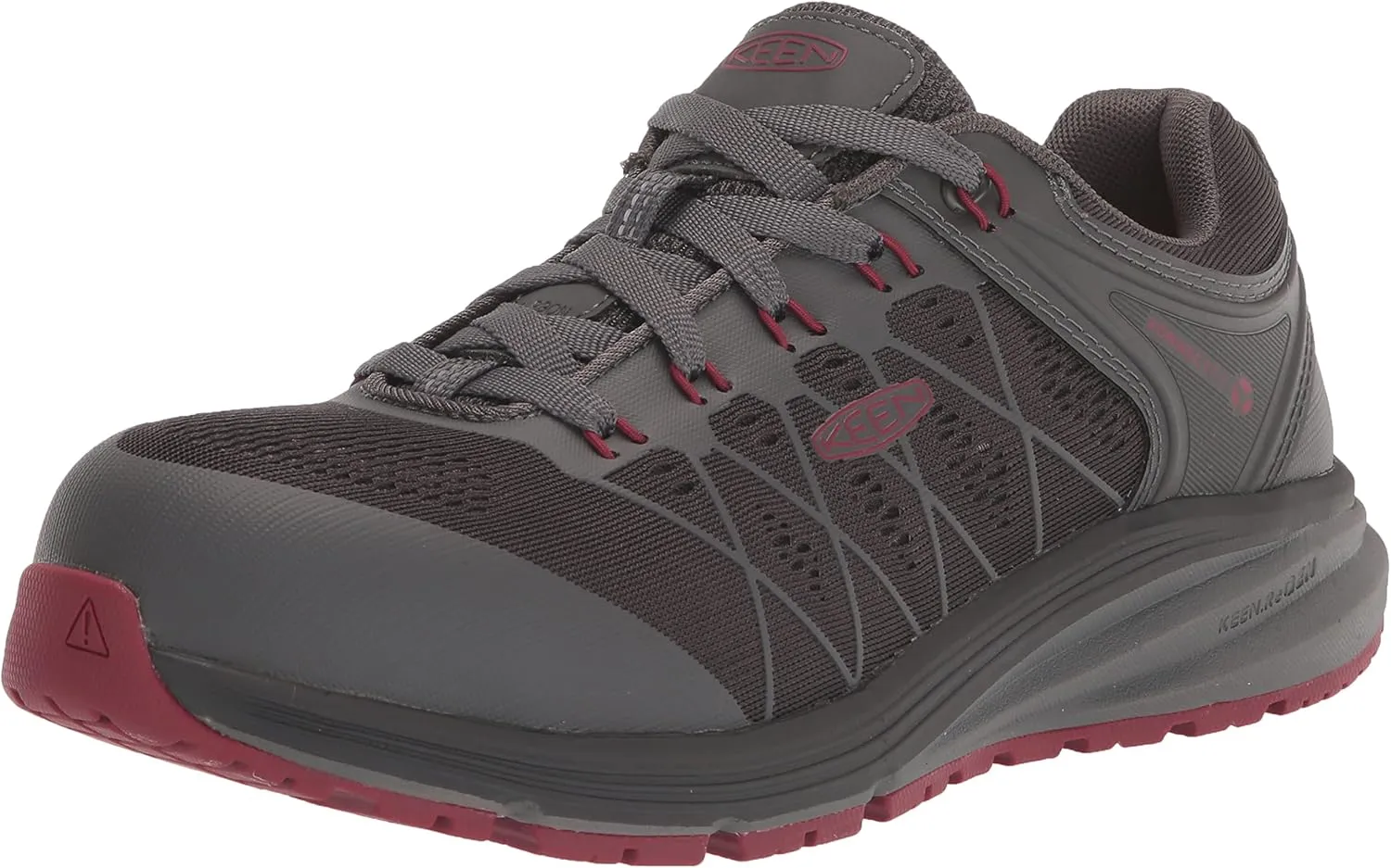 KEEN Utility Women's Vista Energy Low Height Sneaker Composite Toe Industrial Work Shoe