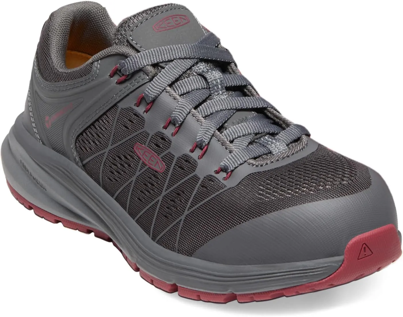 KEEN Utility Women's Vista Energy Low Height Sneaker Composite Toe Industrial Work Shoe