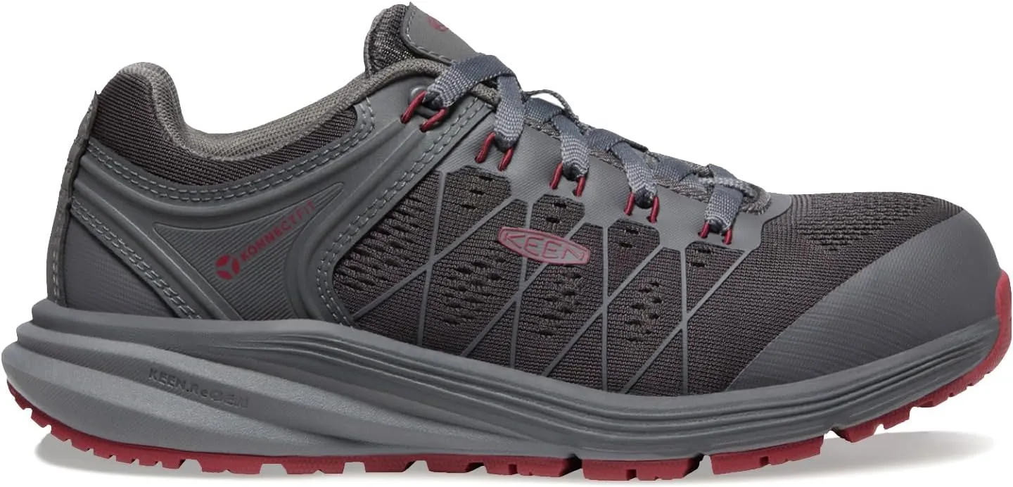 KEEN Utility Women's Vista Energy Low Height Sneaker Composite Toe Industrial Work Shoe