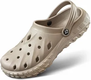 KEMISANT Men Clogs-Comfortable Mules Sandals Watershoes for Men Women Cushioned Footbed Arch Support-Lightweight EVA