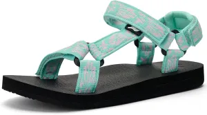 Kids Hiking Sandals Boys Girls Yoga Mat Insole Comfortable Walking Water Sandals With Arch Support for Beach Travel Athletic