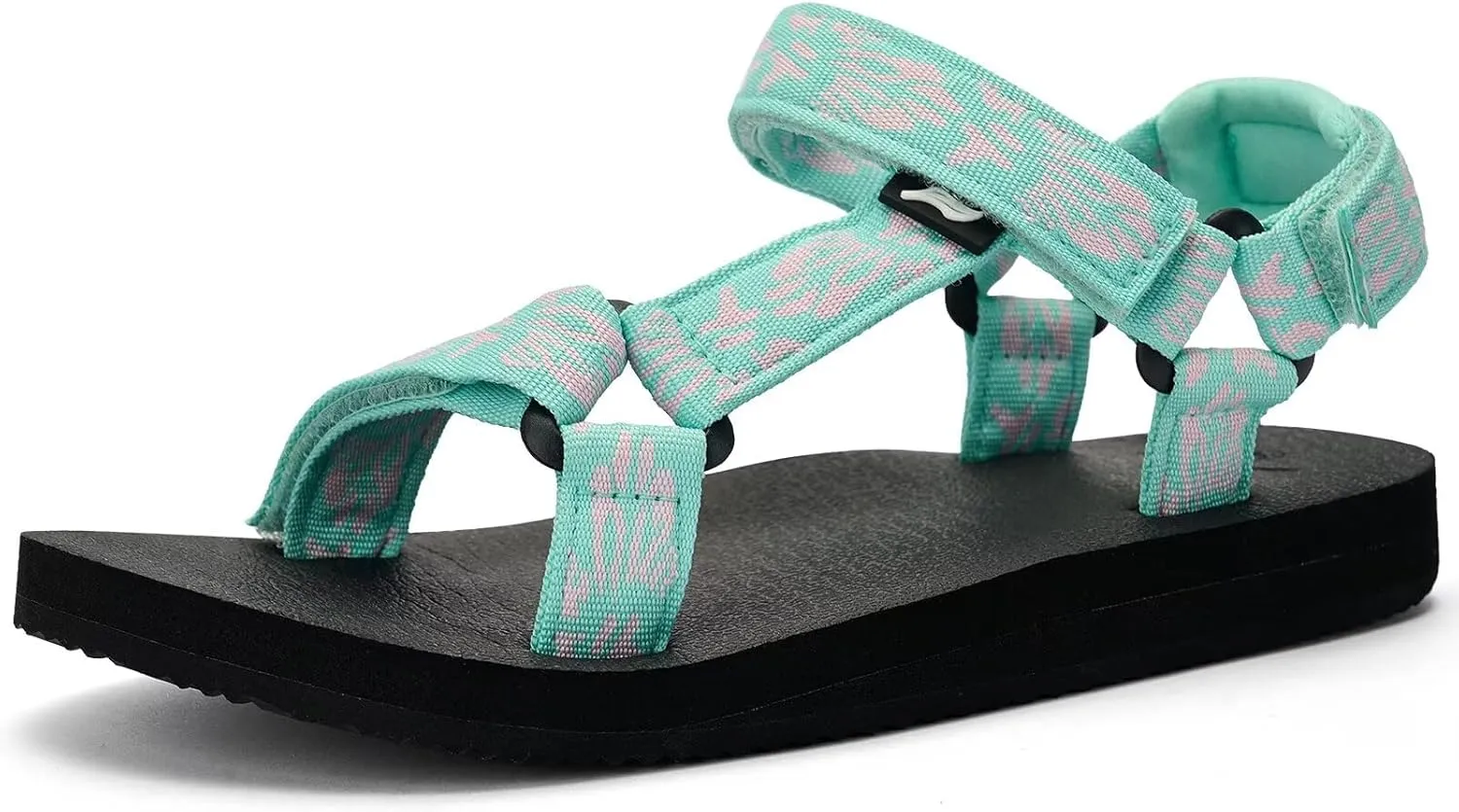 Kids Hiking Sandals Boys Girls Yoga Mat Insole Comfortable Walking Water Sandals With Arch Support for Beach Travel Athletic