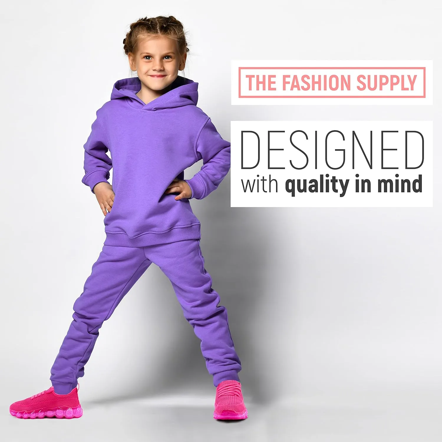 Kids Shoes for Boys & Girls - Lightweight & Breathable Boys & Girls Sneakers - Kids Athletic Shoes - Comfortable Boys and Girls Tennis Shoes with Rubber Sole