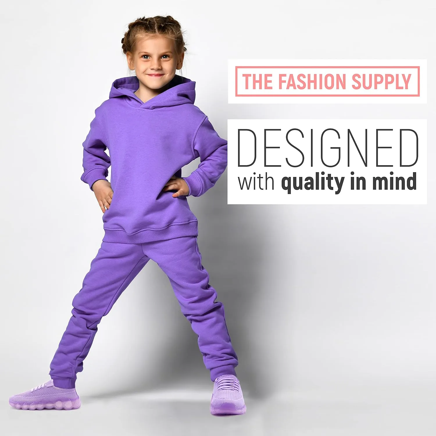 Kids Shoes for Boys & Girls - Lightweight & Breathable Boys & Girls Sneakers - Kids Athletic Shoes - Comfortable Boys and Girls Tennis Shoes with Rubber Sole