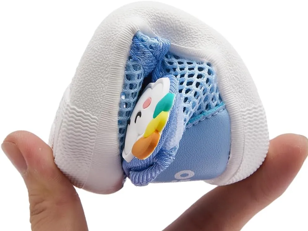 Kuner Baby Sandals Non-Slip Soft Sole Toddler Water Shoes Breathable Mesh Boys and Girls Toddler Sandals Lightweight Baby First Walking Shoes