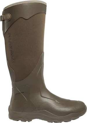 LaCrosse Men’s Alpha Agility 17” Waterproof Hunting Boots with Traction Agility Outsole, Premium Natural Rubber Construction, and EVA Footbed