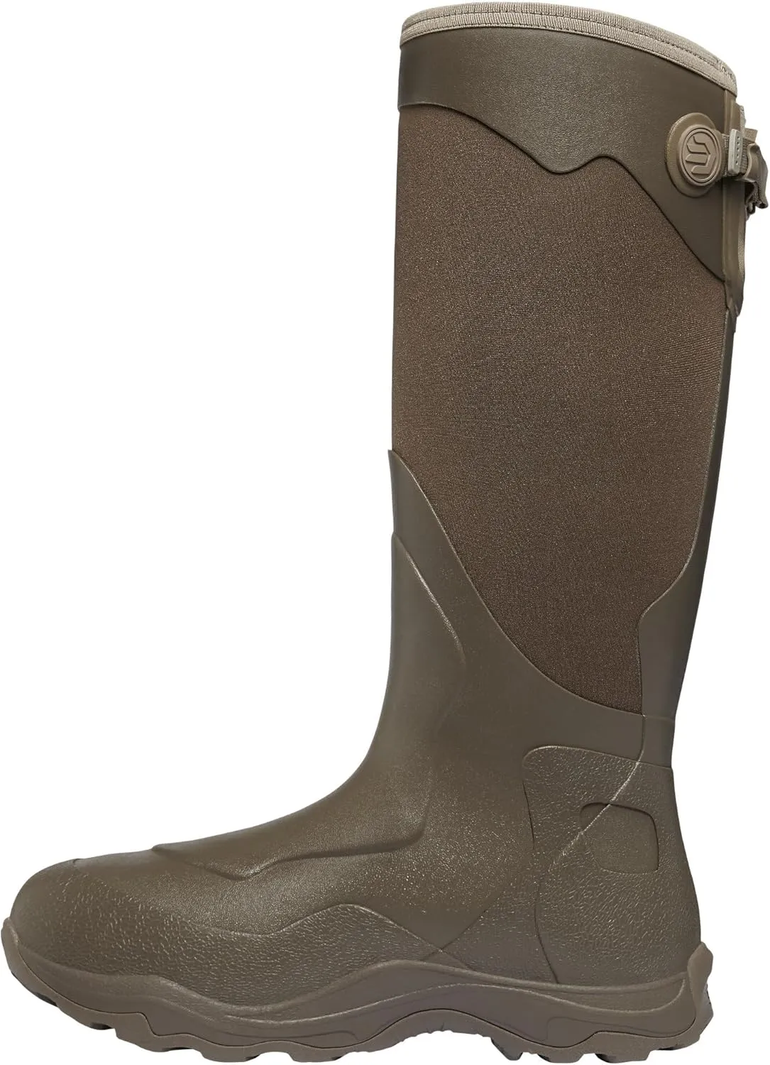 LaCrosse Men’s Alpha Agility 17” Waterproof Hunting Boots with Traction Agility Outsole, Premium Natural Rubber Construction, and EVA Footbed