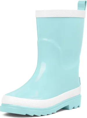 landchief Kids Rain Boots Premium Collection, Waterproof Natural Rubber Boots for Toddlers and Kids