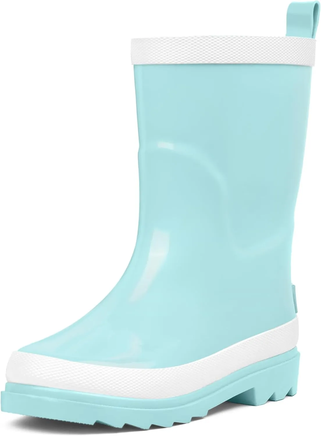 landchief Kids Rain Boots Premium Collection, Waterproof Natural Rubber Boots for Toddlers and Kids