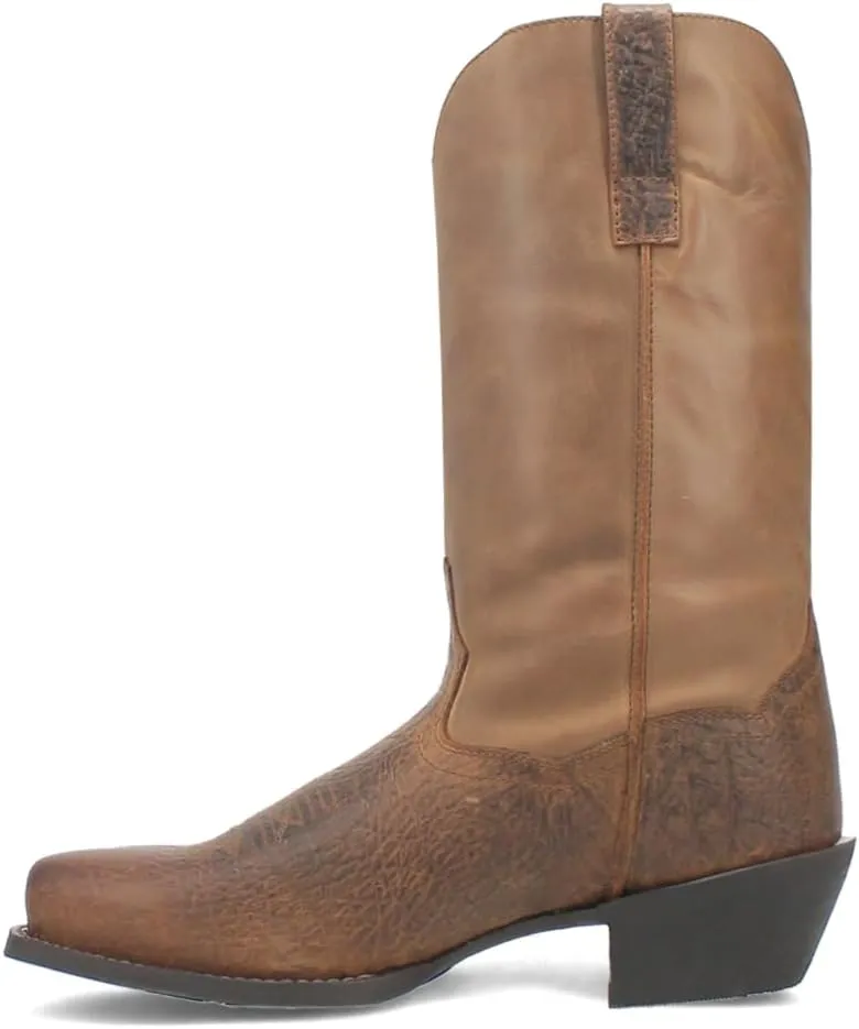 Laredo Mens Gilly Square Toe Casual Boots Mid Calf - Brown