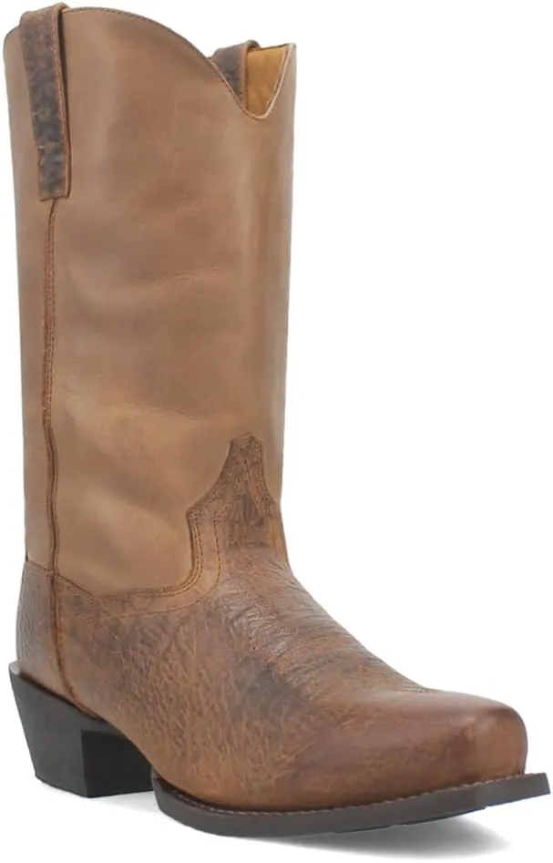 Laredo Mens Gilly Square Toe Casual Boots Mid Calf - Brown