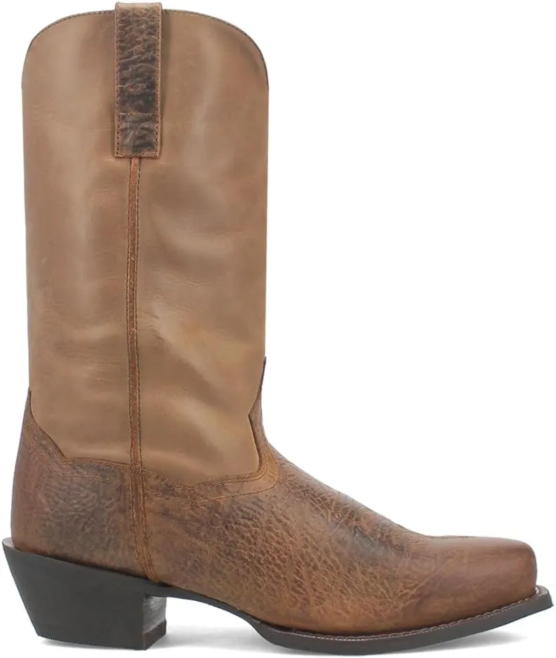 Laredo Mens Gilly Square Toe Casual Boots Mid Calf - Brown