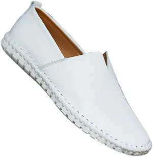 Large Size Men's Elegant Loafers - Spring/Summer Comfort | Superfine Fiber Leather, Non-Slip and Breathable Slip-On Shoes for Casual or Formal Wear