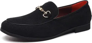 LCQL Men's Luxury Velvet Penny Loafer Shoes Noble Slip-on Casual Suede Loafers Smoking Slippers Plus Size 7-13