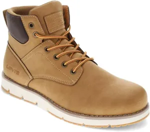 Levi's Mens Charles SH Vegan Leather Lace Up Rugged Casual Boot
