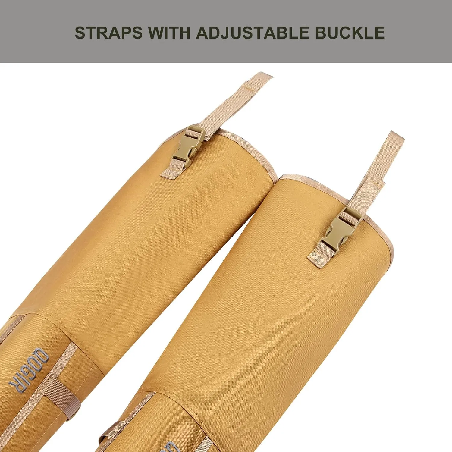 LUCKY CLOVER Total Protection Snake Chaps: Waterproof Snake Proof Chaps, Durable Briar-Proof Hunting Chaps