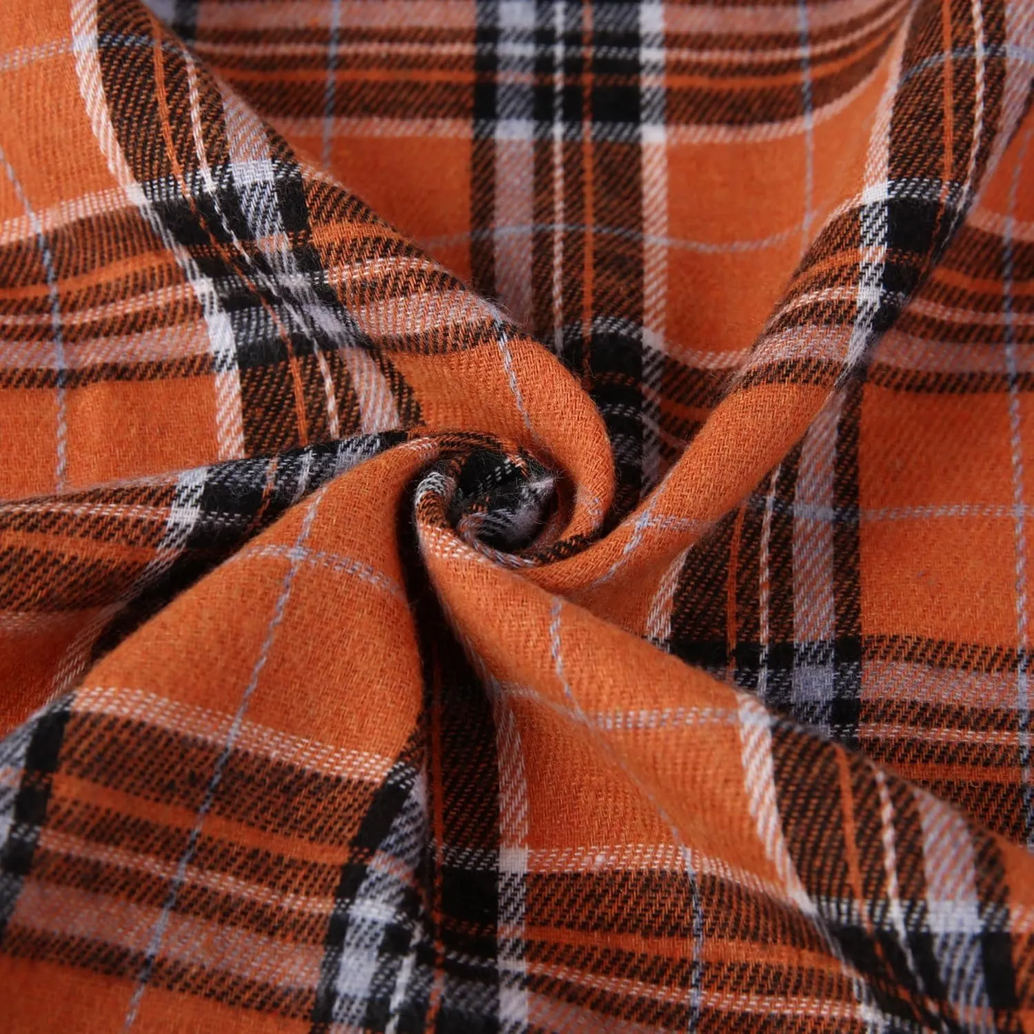 MCEDAR Men’s Plaid Flannel Shirts-Long Sleeve Casual Button Down Slim Fit Outfit for Camp Hanging Out or Work