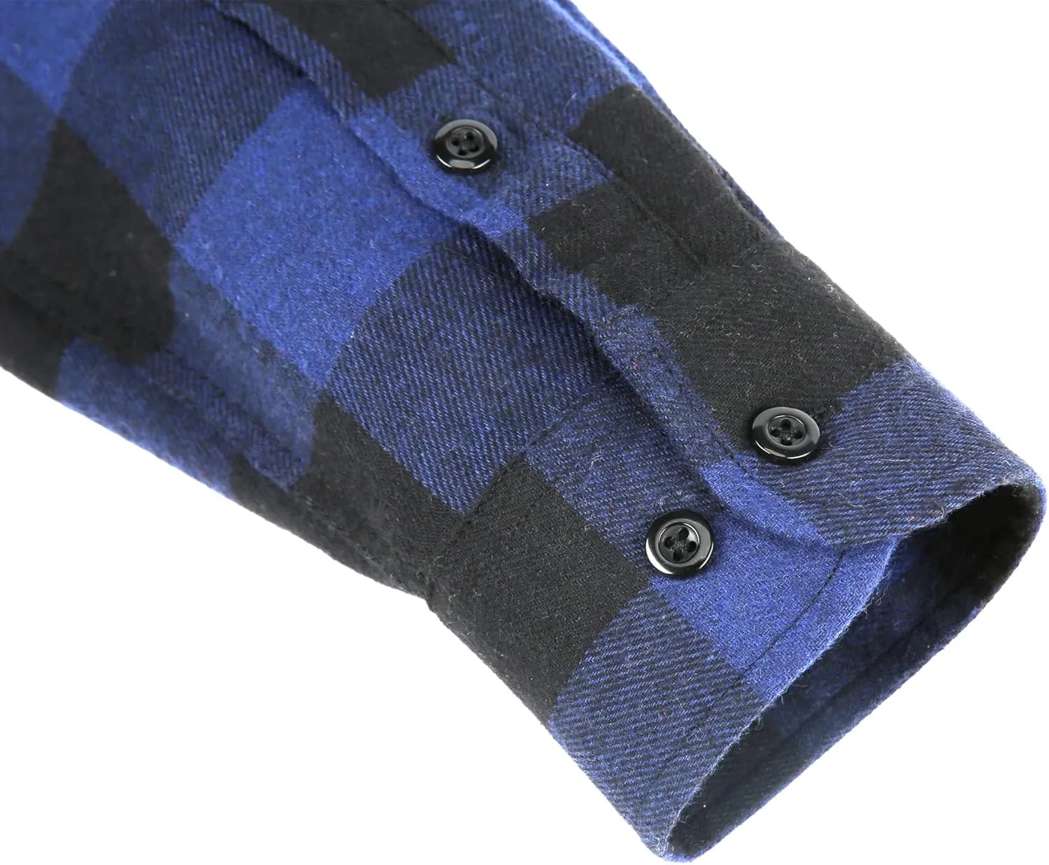 MCEDAR Men’s Plaid Flannel Shirts-Long Sleeve Casual Button Down Slim Fit Outfit for Camp Hanging Out or Work