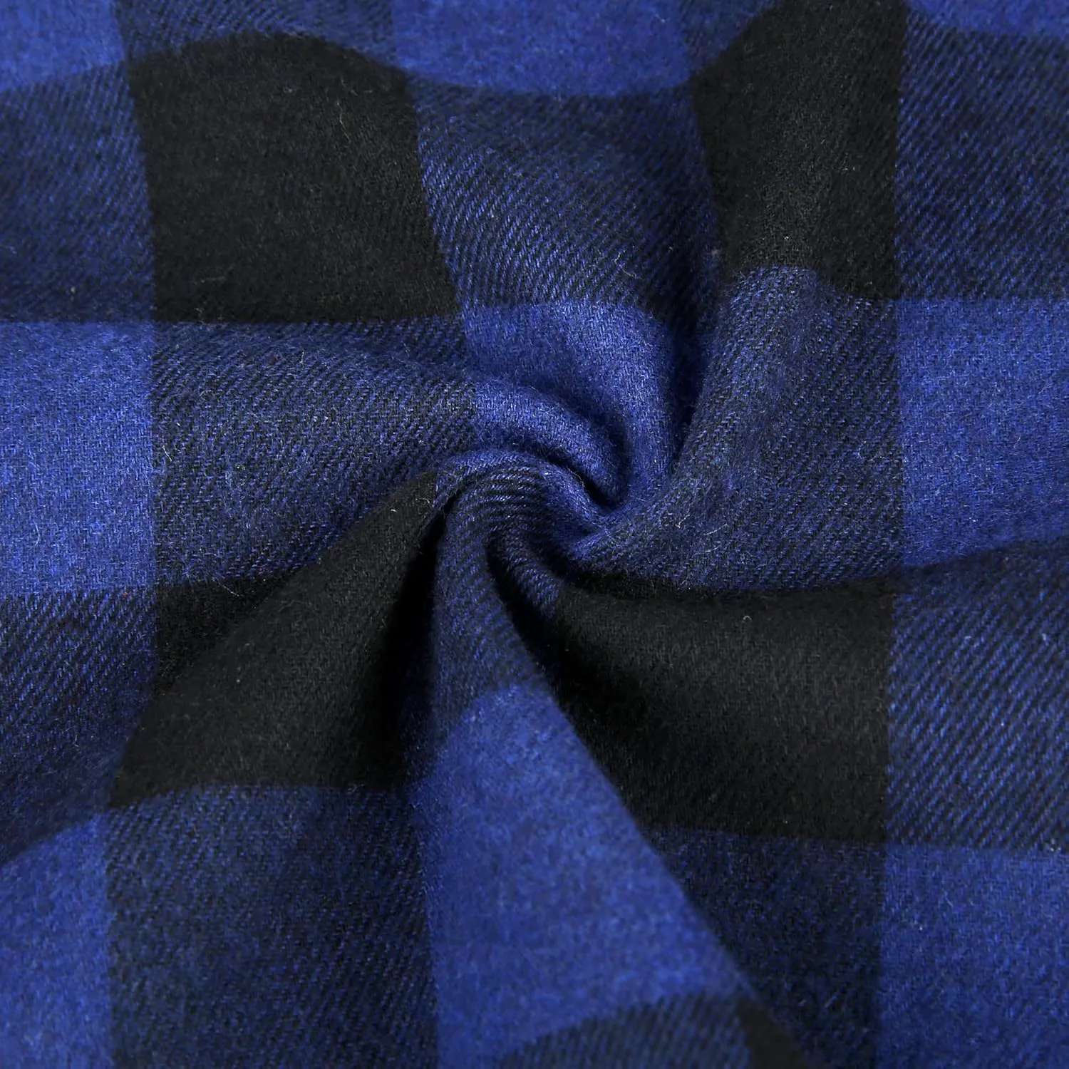 MCEDAR Men’s Plaid Flannel Shirts-Long Sleeve Casual Button Down Slim Fit Outfit for Camp Hanging Out or Work