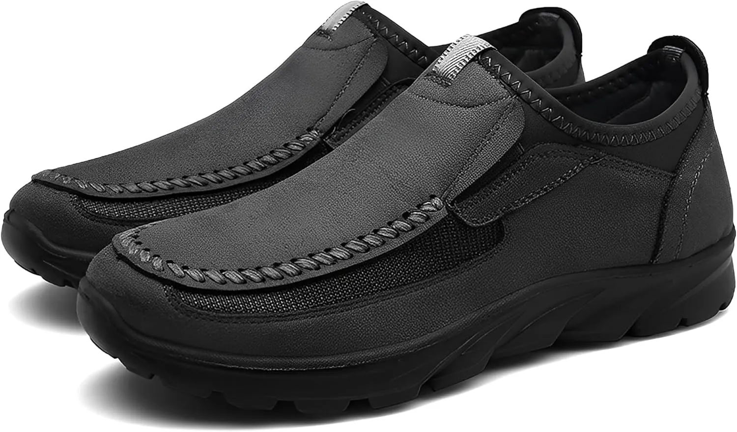 Men Casual Slip On Loafers, Soft and Lightweight Daily Sneaker for Men, Men's Comfortable Moccasin Shoes for Walking, Breathable Comfort Loafer
