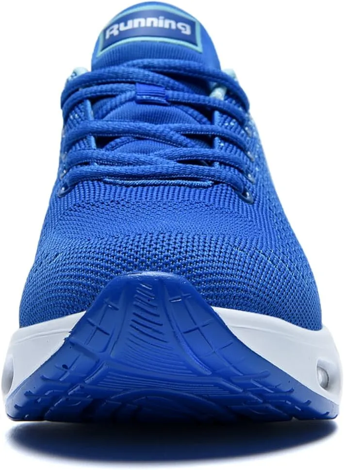 Mens Air Running Shoes Non-slip Tennis Shoes Lightweight Breathable Workout Athletic Sneakers for Jogging Gym