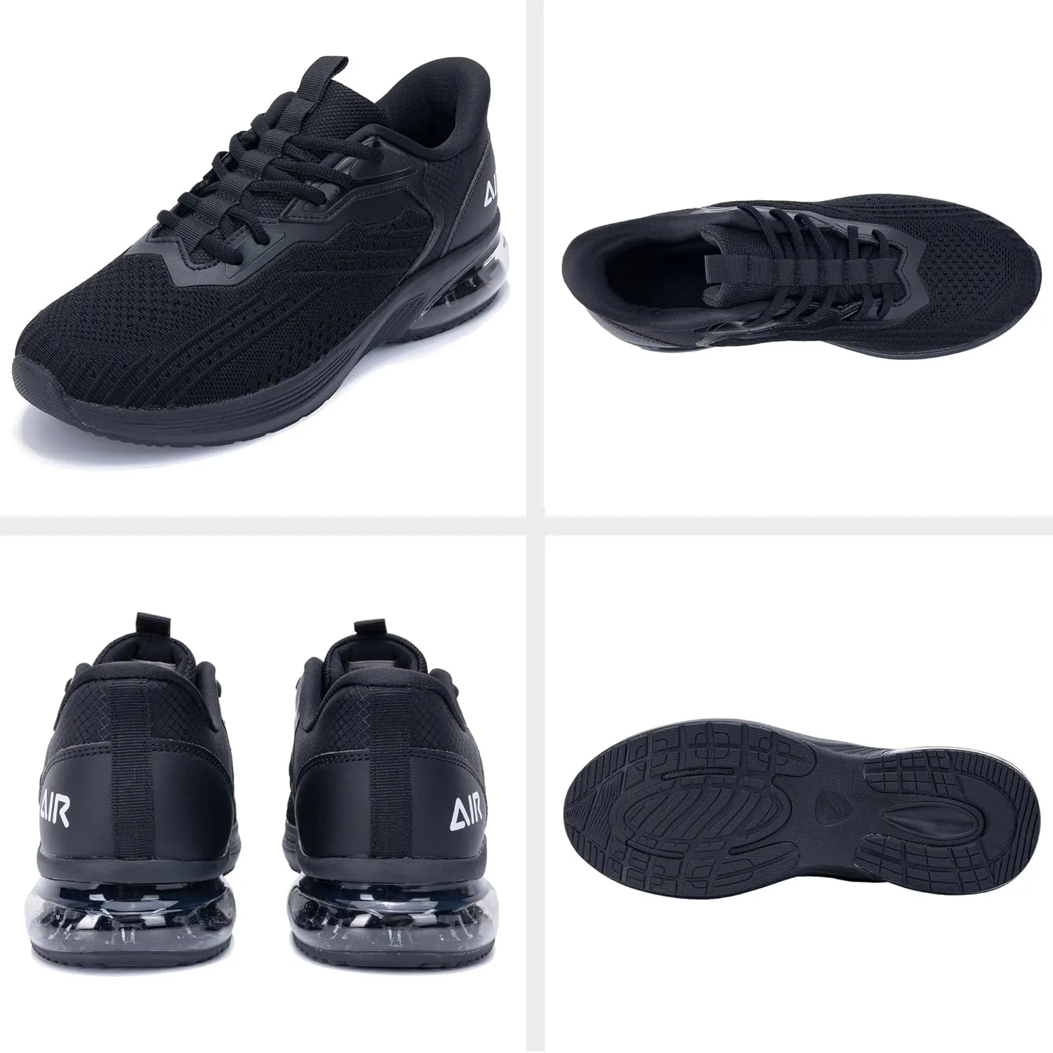 Mens Air Running Shoes Non-slip Tennis Shoes Lightweight Breathable Workout Athletic Sneakers for Jogging Gym