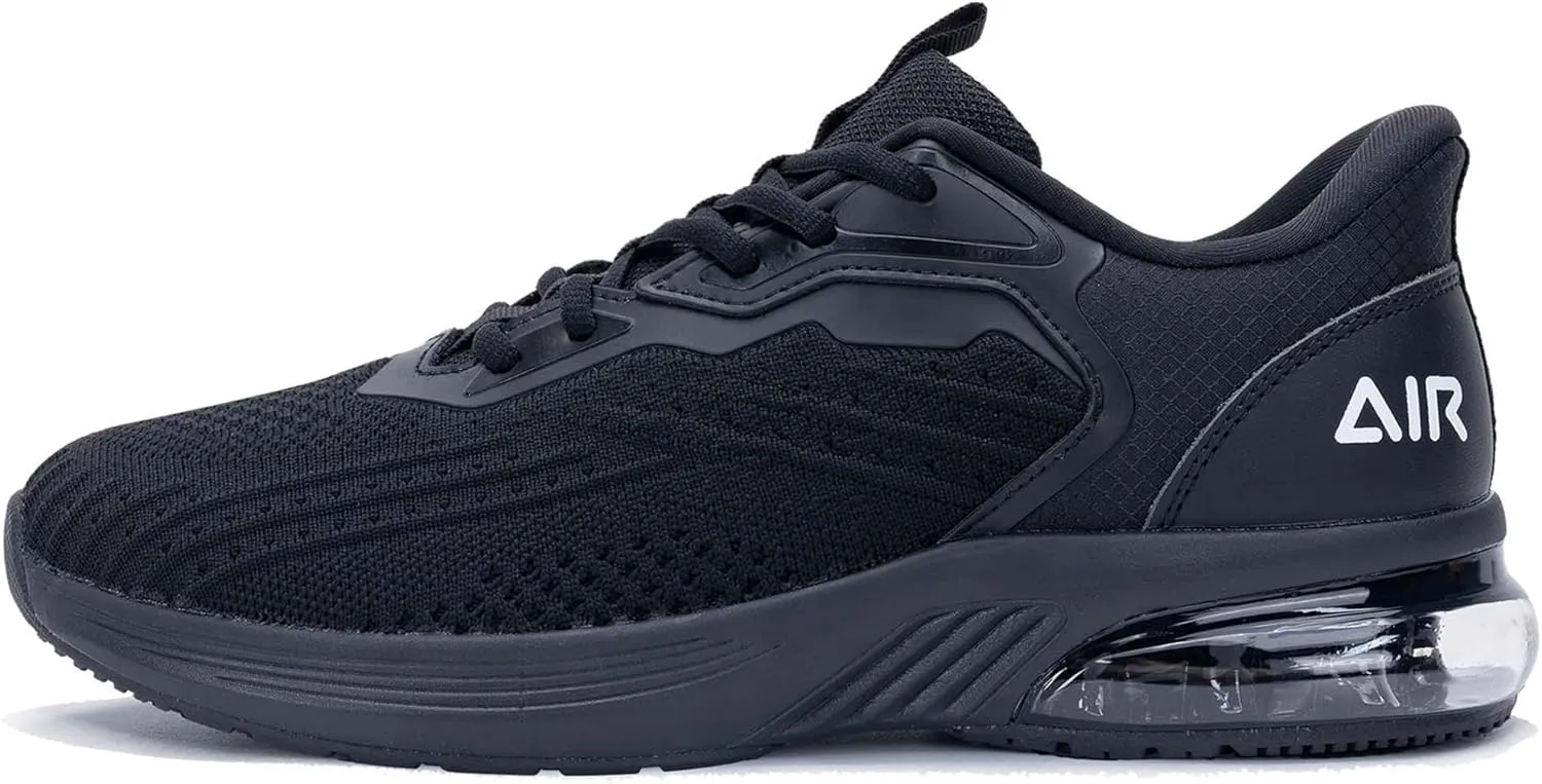 Mens Air Running Shoes Non-slip Tennis Shoes Lightweight Breathable Workout Athletic Sneakers for Jogging Gym