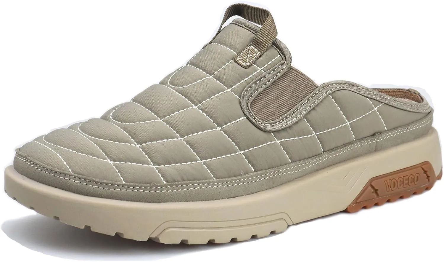 Men's Arch Support Slippers Orthopedic Plantar Fasciitis Relief Slip-On Indoor Outdoor Camping Walking Loafers Casual House Shoes